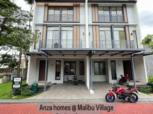 ANZA HOMES at MALIBU VILLAGE MULAI 1,4MAN 3 LANTAI FREE PPN 100 DAM TERMURAH se antero Gading serpong lokasi di Tangerang Selatan Kota, tersedia melalui melalui situs Olx