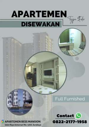 Apartemen Bess Mansion - Tipe Studio lokasi di Surabaya Kota, tersedia melalui melalui situs Olx