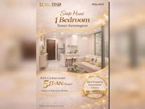 Apartemen siap huni BSD City samping aeon mall bsd lokasi di Bogor Kab., tersedia melalui melalui situs Olx