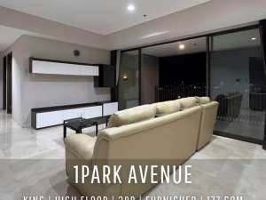 Apartment 1Park Avenue Tower King 3BR High Floor Fully Furnished lokasi di Jakarta Selatan, tersedia melalui melalui situs Olx