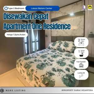 apartment full furnish siap huni samping pelabuhan lokasi di Batam Kota, tersedia melalui melalui situs Olx