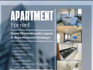 Apartment Grand Dharmahusada Lagoon lokasi di Surabaya Kota, tersedia melalui melalui situs Olx