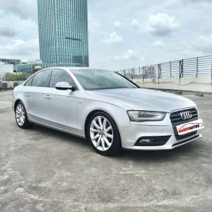 Jual bekas Audi A4B8.5 2.0 S-Line Tahun 2012 Facelift Silver,lokasi di  ,Bekasi Kota