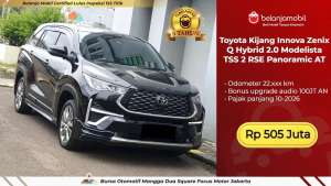 Jual bekas AUDIO 100JT AN Toyota Innova Zenix Q Hybrid 2.0 Modelista 2024 2025,lokasi di Jakarta Utara