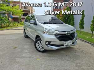 Jual bekas Avanza 1.3 G MT 2017 Silver avanza g mt 2018 avanza g mt 2016 xenia,lokasi di Medan Kota