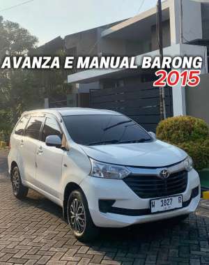 Jual bekas AVANZA E 1.3CC MANUAL 2015 PMK 2016 BARONG,lokasi di Surabaya Kota