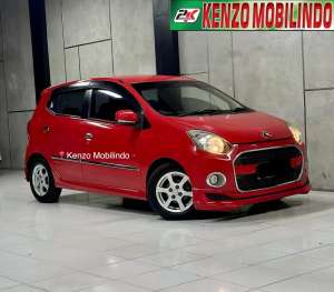 Jual bekas Ayla 1.0 X Elegant AT 2016 merah,tgn 1 km 92rb sangat istimewah dp 20,lokasi di Palembang Kota