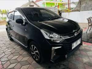 Jual bekas Ayla 1.2 mt Hitam 2018 X deluxe manual aila alya aliya,lokasi di Blitar Kab.