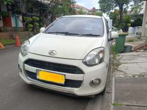 Jual bekas Ayla 2014 Putih Type X Manual,lokasi di Jakarta Utara