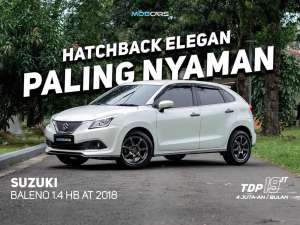 Jual bekas Baleno HB AT 2018Hatchback Elegan Paling Nyaman,lokasi di Jakarta Timur