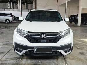 Jual bekas Baru 34rb Km Mulus CRV Turbo Prestige Sensing AT 2022 Putih Siap Pakai,lokasi di Bekasi Kota