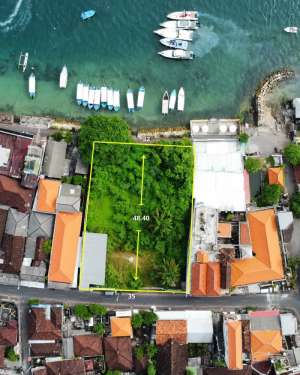 Beachfront Land with Sunrise and Plane Landing in Tanjung Benoa Bali lokasi di Kab. Badung, tersedia melalui melalui situs Olx