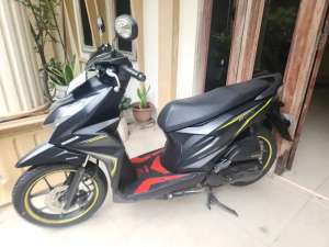 Jual bekas Beat all new iss hitam doff 2020 pajak baru gbm wonosari,lokasi di Gunung Kidul Kab.