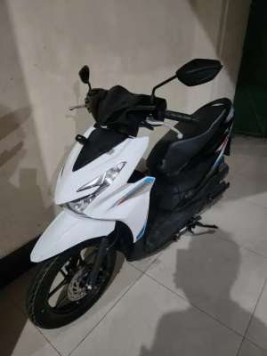 Jual bekas Beat all new putih 2025 low km gbm,lokasi di  