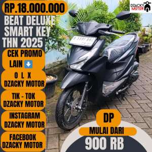 Jual bekas BEAT DELUXE SMARTKEY 2O25 SECOND LIKE NEW,lokasi di Jakarta Barat