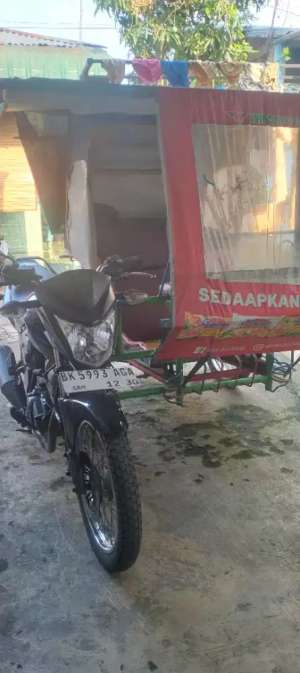 Jual bekas Becak penumpang murah,lokasi di Medan Kota