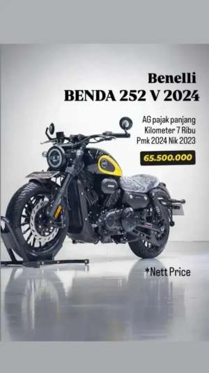Jual bekas Benelli Benda 252 V 2024,lokasi di Malang Kota