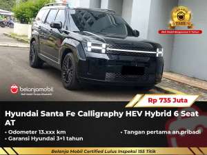 Jual bekas BERGARANSIHyundai Santafe Santa Fe Calligraphy Hybrid 20252026,lokasi di Tangerang Kota