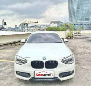 Jual bekas BMW 116i Tahun 2012 Automatic Putih Metalik,lokasi di Tangerang Kota