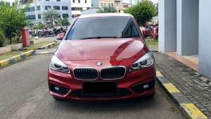 Jual bekas BMW 2 Series 218i 2015 merah km 5 ribuan,lokasi di Jakarta DKI
