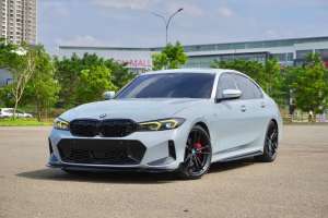 Jual bekas BMW 330i G20 LCI MSport Pro B48 2024 Abu Mods Mulus Promo Low DP,lokasi di Jakarta Selatan