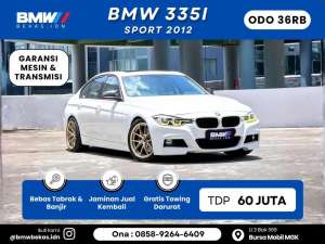 Jual bekas BMW 335i 2012 Bergaransi mesintransmisi 1 thn,lokasi di Tangerang Kota
