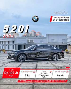 Jual bekas BMW 520i MSport 2024 M Sport 2023 Luxury G60 Seri 5 2025,lokasi di Jakarta Utara