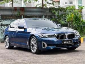 Jual bekas BMW 530i M-Sport Opulence 2021 25rb Miles tangan pertama no minus,lokasi di Jakarta Barat