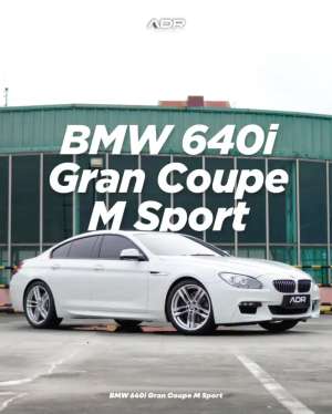 Jual bekas BMW 640i Gran Coupe F06 M Sport 2013,lokasi di Jakarta Selatan