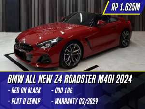 Jual bekas BMW All New Z4 Roadster M40i 2024 Red on Black Merah Z 4 M 40i,lokasi di Jakarta Selatan