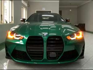 Jual bekas BMW G82 M4 Convertible Cabriolet Isle of Man Green Low ODO PPF Vkool,lokasi di Surabaya Kota