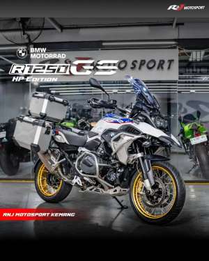 Jual bekas BMW GS K50 1250 Hp edition Putih Biru Tahun 2019 Pajak 04.2026,lokasi di  ,Boyolali Kab.