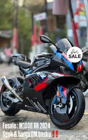 Jual bekas BMW M1000RR 2024. Modif,lokasi di Jakarta Utara