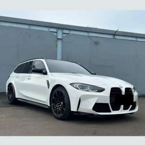 Jual bekas BMW M3 Competition Touring 2024 Alpine White on Black KM 5 rb Like New,lokasi di Jakarta Utara