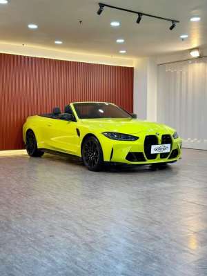 Jual bekas BMW M4 Competition Convertible 2023 Odo 2 Ribu Record Antik Bergaransi,lokasi di Jakarta Utara