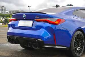 Jual bekas BMW M4 Competition G82 2022 M Portimao Blue 6rb Miles,lokasi di Jakarta Pusat