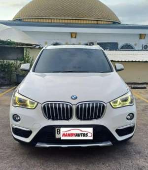 Jual bekas BMW X1 SDrive Panoramik Tahun 2017 Automatic Putih Metalik,lokasi di Jakarta Selatan