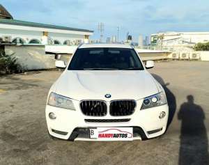 Jual bekas BMW X3 Xline Panoramik Bensin Tahun 2013 Automatic Putih Metalik,lokasi di Jakarta Selatan
