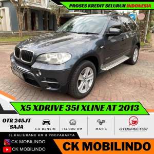 Jual bekas BMW X5 Xdrive 35i Xline Tahun 2013 DP Minim Bisa Kredit CX5,lokasi di Sleman Kab.