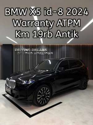 Jual bekas BMW X5 xDrive40i G05 LCI 2024 Hitam B2308NLO Nik 2023 Km19rb,lokasi di Jakarta Pusat