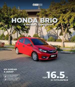 Jual bekas Brio E 1.2 MT 2019,lokasi di  