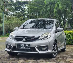 Jual bekas BRIO RS 1.2 AT 2016 SILVER ISTIMEWA FULL RECORD HONDA KREDIT AGS MURAH,lokasi di Jakarta Selatan