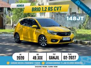 Jual bekas Brio RS 1.2 Cvt 2020,lokasi di Tangerang Kota