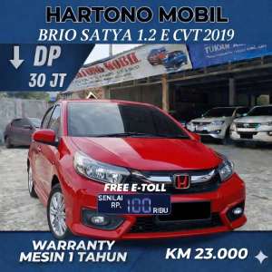 Jual bekas BRIO SATYA 1.2 E CVT 2019,lokasi di  