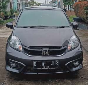 Jual bekas Brio Satya 2016 Abu Metalik Baja,lokasi di Lebak Kab.