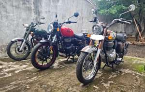 Jual bekas Bs Kredit Dp 35jtTT Royal Enfield 500 Classic mulus hunter meteor 350,lokasi di Jakarta Timur