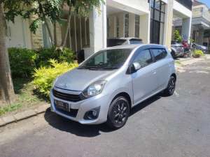 Jual bekas bukan bekas grab AYLA X 1.0 MT bensin km 25,lokasi di Malang Kota