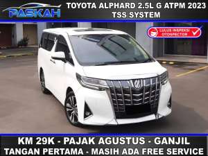 Jual bekas Bunga4 GANJIL TAXOCTOBER Km29rb Alphard G ATPM 2023 ALPHARD G 2023,lokasi di  ,Jakarta Utara