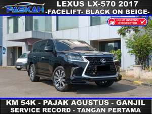 Jual bekas Bunga4,5 Agustus Ganjil Km54k Lexus LX570 2017 LEXUS LX 570 2017 1,lokasi di  ,Jakarta Barat