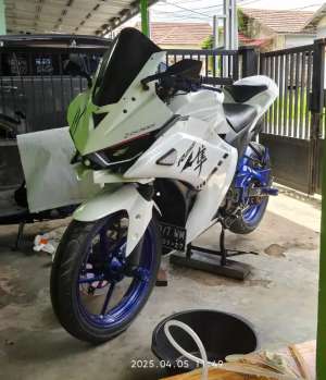 Jual bekas Byson modif menjadi moge R25,lokasi di Banjar Kab.